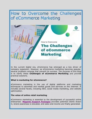 How to Overcome the Challenges of eCommerce Marketing
