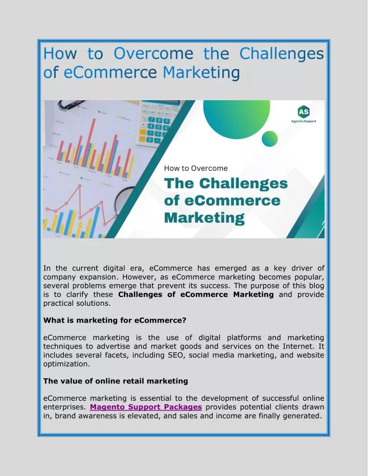 PPT - How To Overcome The Challenges Of ECommerce Marketing PowerPoint ...