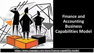 Accounting and Finance Capability Model - Matrix of F&A Capabilities