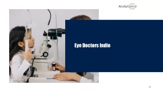 Top Eye Doctors Indio Guide To Prevent Occupational Eye Hazards