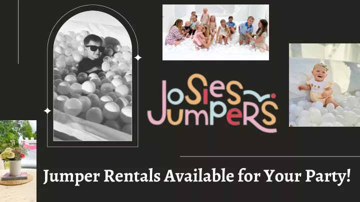 jumper rentals available for your party