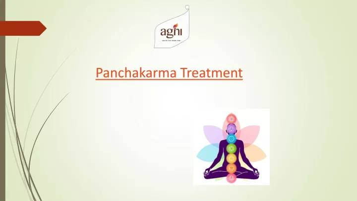 panchakarma treatment