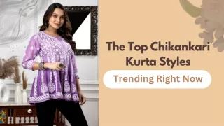 The Top Chikankari Kurta Styles Trending Right Now