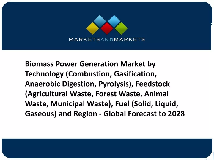 biomass power generation market by technology