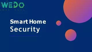 WeDo Smart Home automation