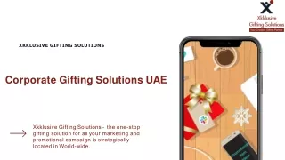 Corporate Gifting Solutions UAE