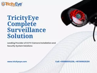 TricityEye Complete Surveillance Solutions