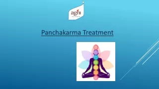 Pnchakarma treatment