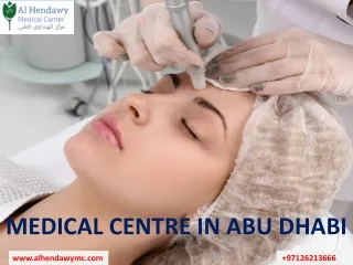 MEDICAL CENTRE IN ABU DHABI..