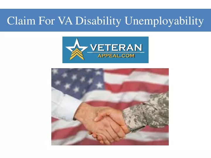 claim for va disability unemployability
