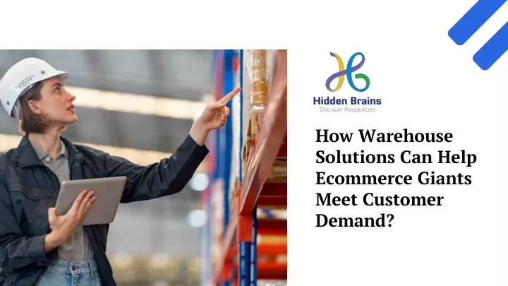 how warehouse solutions can help ecommerce giants