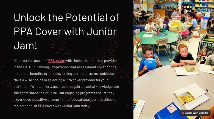 unlock the potential of ppa cover with junior jam