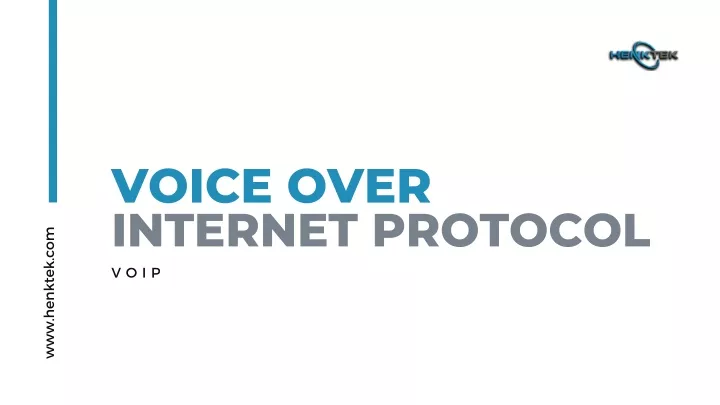 voice over internet protocol v o i p