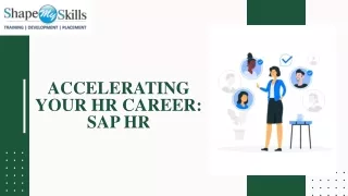 accelerating your hr career sap hr
