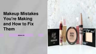 Makeup Mistakes You're Making and How to Fix Them