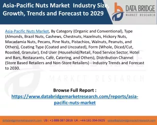 asia pacific nuts market industry size growth