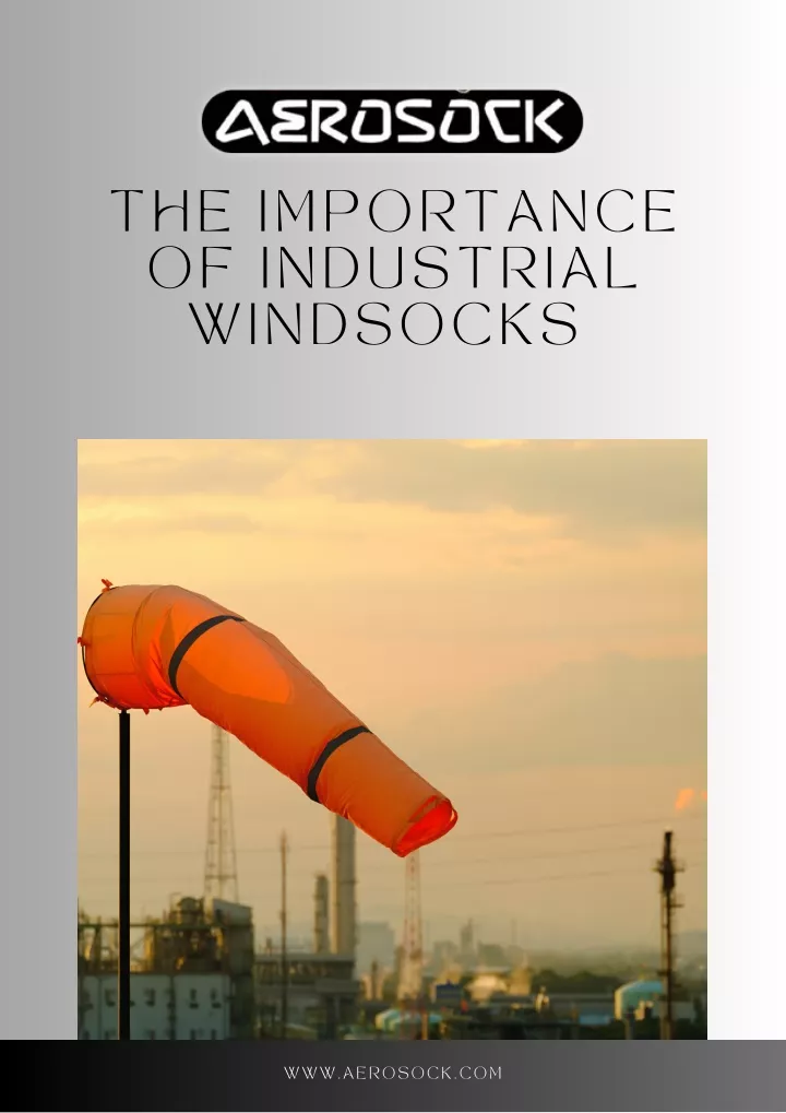 the importance of industrial windsocks