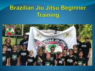 Brazilian Jiu Jitsu Beginner Training