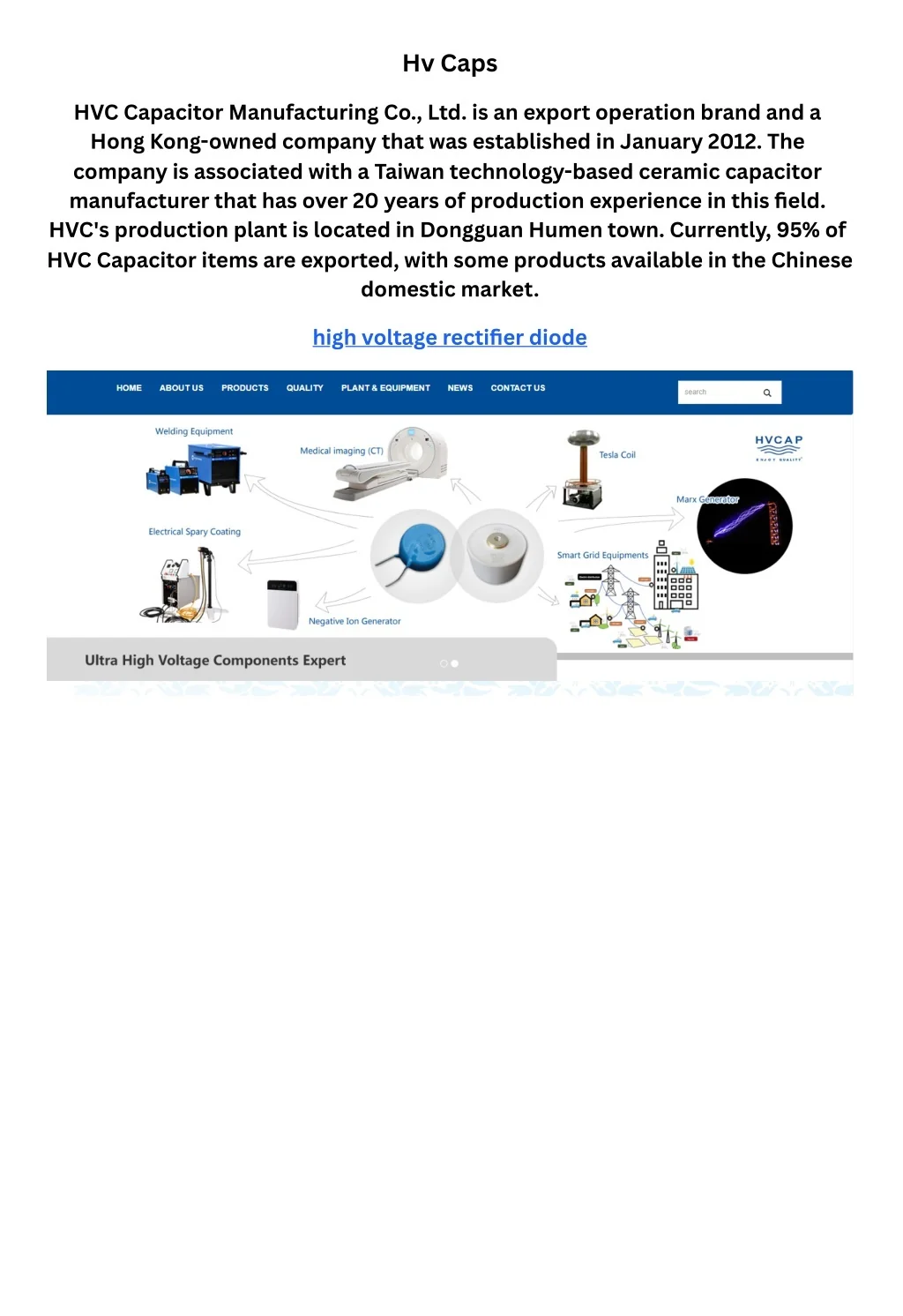 PPT - Hv Caps PowerPoint Presentation, free download - ID:12299996