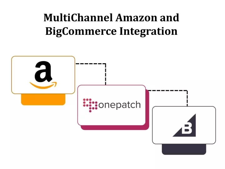 multichannel amazon and big c ommerce integration