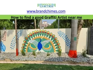 How to find a good Graffiti Artist near me