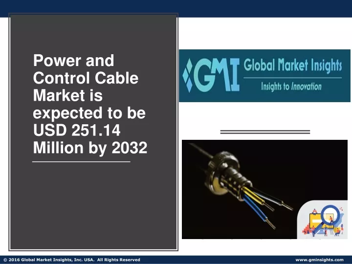 power and control cable market is expected