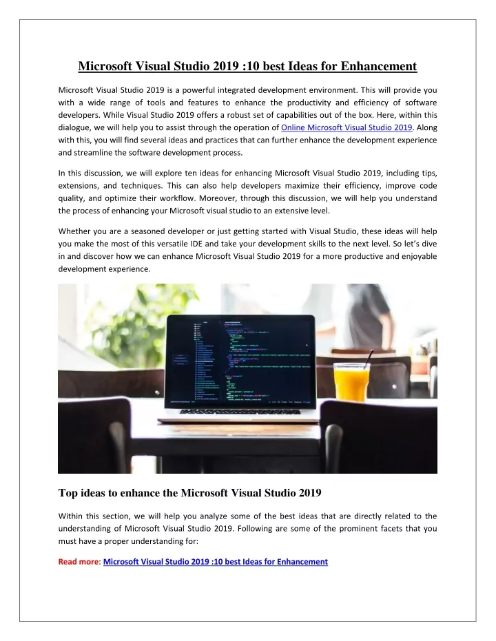 microsoft visual studio 2019 10 best ideas
