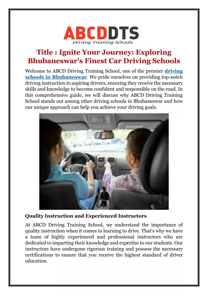 title ignite your journey exploring bhubaneswar