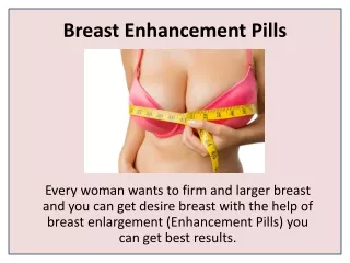 breast enhancement pills