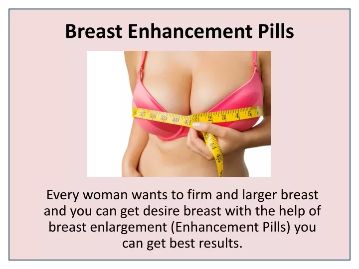 breast enhancement pills