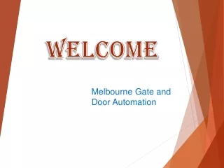 welcome