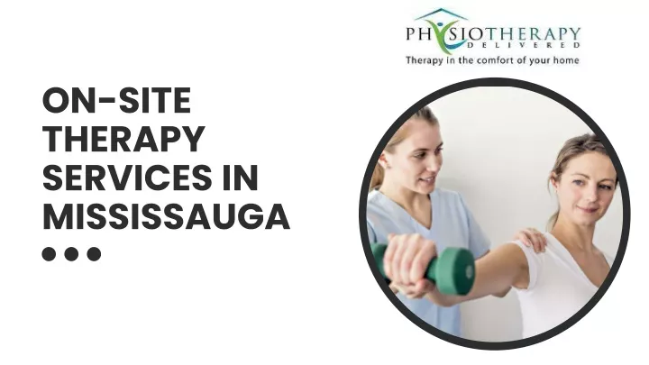 on site therapy services in mississauga