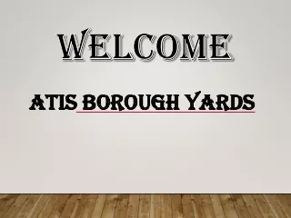 welcome