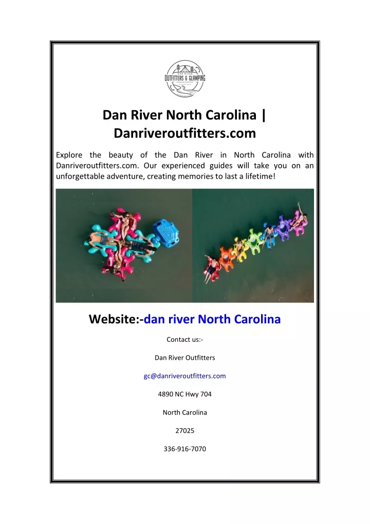 dan river north carolina danriveroutfitters com