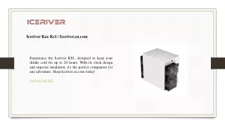 iceriver kas ks1 iceriver cn com