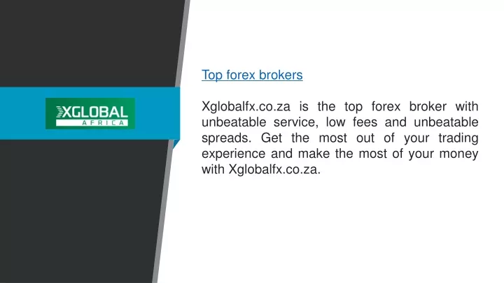 top forex brokers xglobalfx