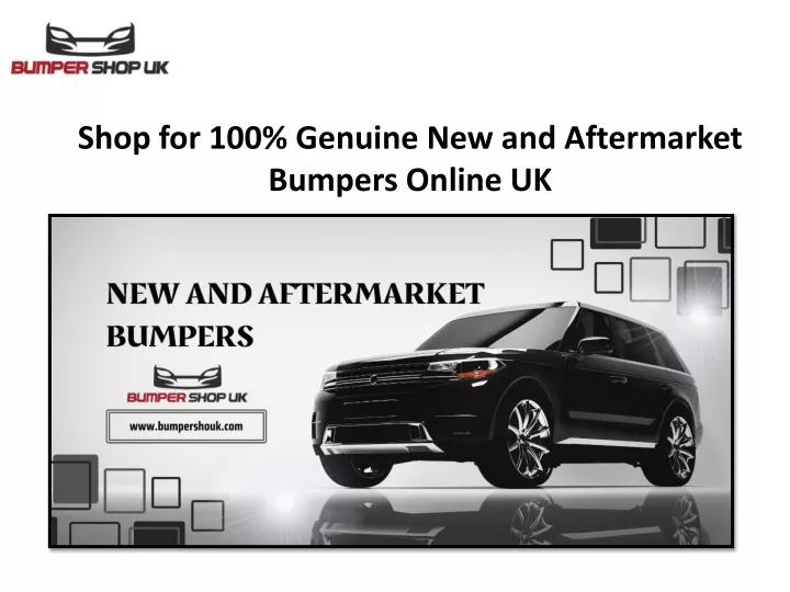 shop for 100 genuine new and aftermarket bumpers