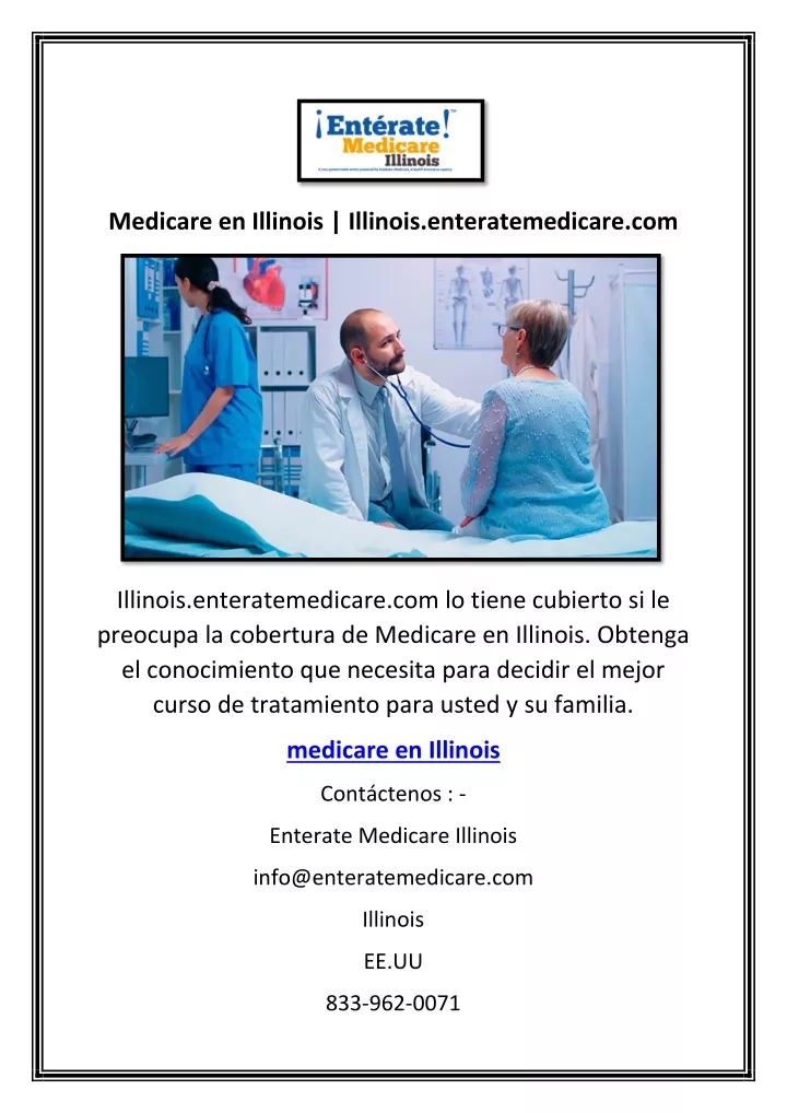 medicare en illinois illinois enteratemedicare com