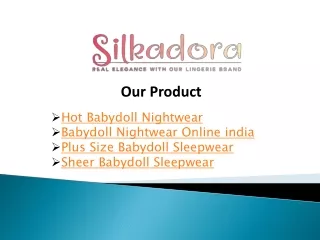 Hot Babydoll Nightwear