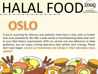 HALAL FOOD OSLO