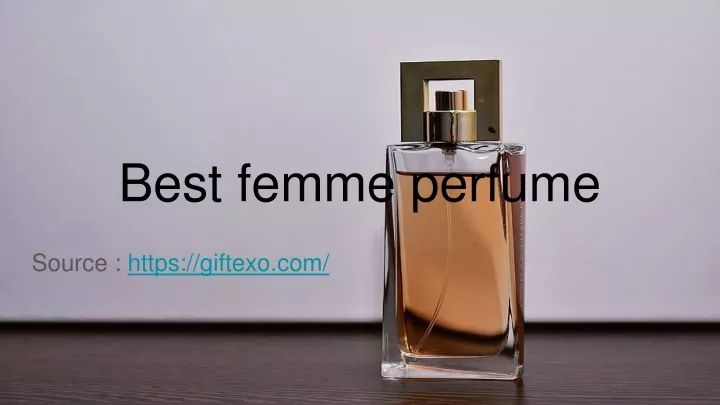 best femme perfume