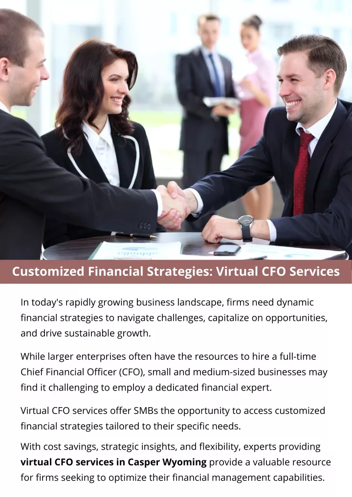customized financial strategies virtual