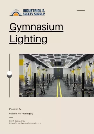 Gymnasium Lighting