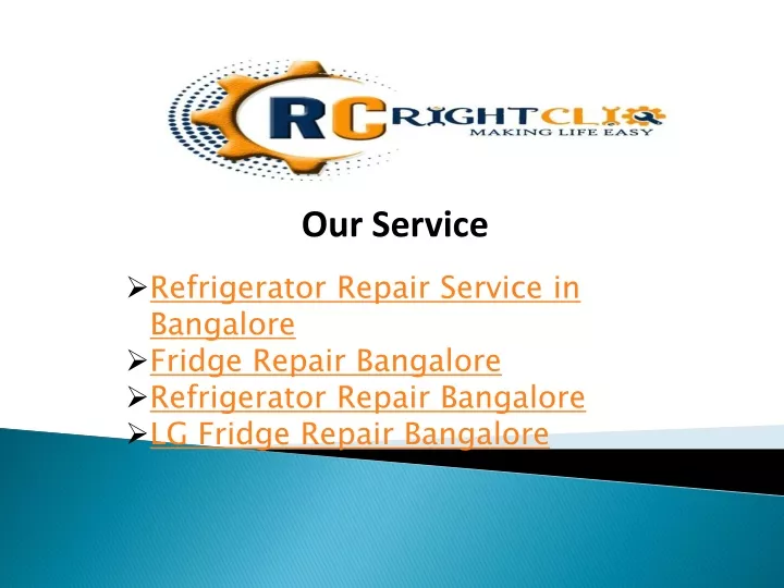 our service