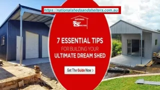 Top Industrial Sheds For Sale - National Sheds and Shelters