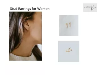 Exquisite Stud Earrings for Stylish Women - Maybekim