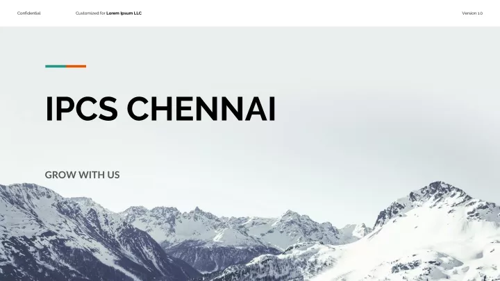 ipcs chennai