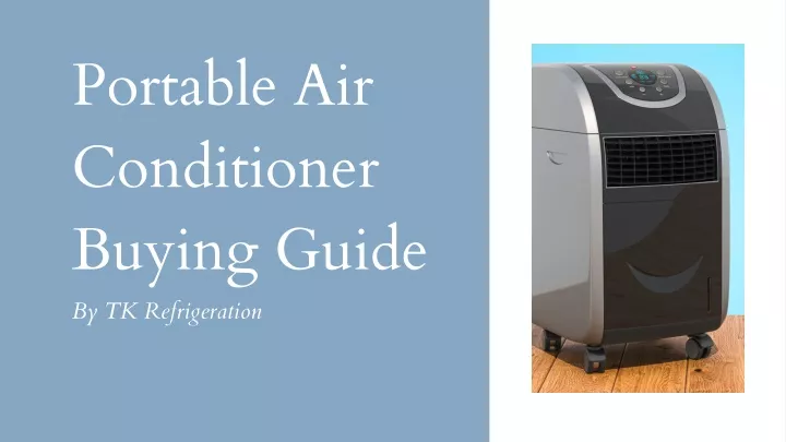 portable air conditioner buying guide