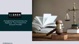 strengthening financial security alqada ae your