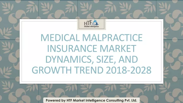 medical malpractice insurance market dynamics
